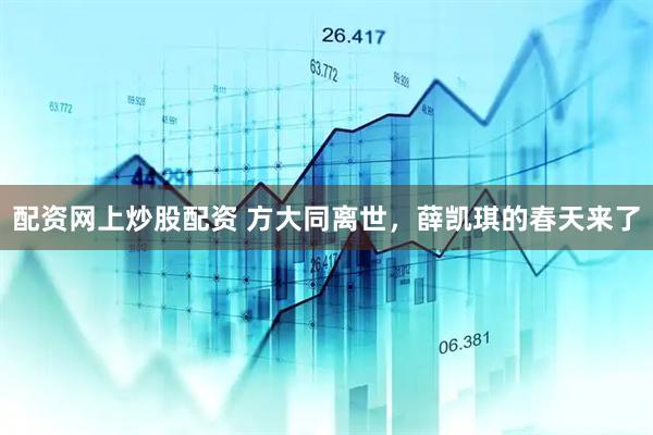 配资网上炒股配资 方大同离世，薛凯琪的春天来了